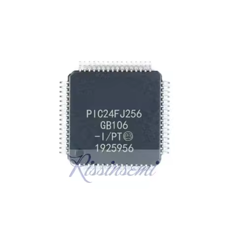 1PCS-5PCS PIC24FJ256GB106-I PT PIC24FJ256 C24FJ256 QFP64 NEW and Original in Stock