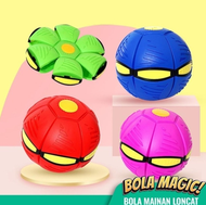 WTBS Mainan Bola Injak Ufo Berlampu Ufo Magic Ball / Sepak Bola Ufo Magic Flat Ball LED Original