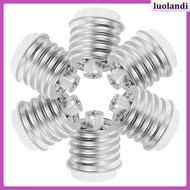 6pcs E40 to E27 Light Bulb Socket Adapter Converter Adapter E40 Bulb into E27 for Led Bulb Bulb Sock