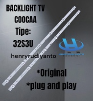 BACKLIGHT TV COOCAA 32S3U ORIGINAL 32S3U COOCAA 32S3U ORIGINAL