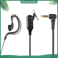 ❖Dreamlandss❖  3.5mm Walkie Talkie Earpiece Headset with PTT Mic Earphone Walkie Talkie Headset Mult