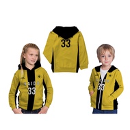 Ao ASHI Anime Football BOla Kids Hoodie Jacket Custom Full Print