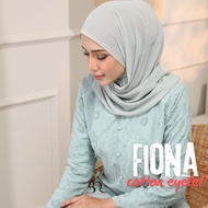 Baju Kurung Cotton Eyelet 3D in MINT GREEN 💚Baju Kurung Fiona cotton Eyelet 3D Cantik for Raya🎉