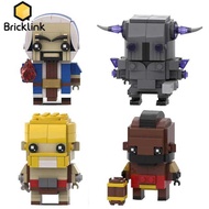Brickl MOC Game Royale s Action Figures PEKKA Barbarians Hog Rider Brickheadz Sets Building Blocks K