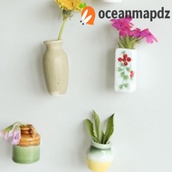 OCEANMAPDZ Vase Fridge Magnets, Unique Decorative Mini Ceramic Vase, DIY Craft Small Handmade Vase R