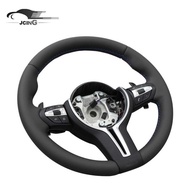 Customize M-Tricolor Nappa leather painting trim steering wheel for BMW F8x M2 M3 M4
