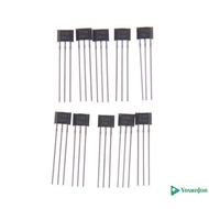YosunJon] 10pcs AH3144E OH3144 3144 Hall Effect Sensor Magnetic Detector NEW