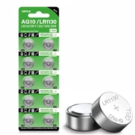 10pcs AG10 Button Cell Batteries LR1130 Button Cell Battery 1.5V 1130 Battery Button Cell 389 SR54 1