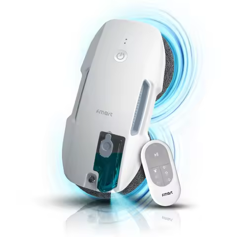 Dual-Rotor T9 Smart Electric Glass Cleaner 3800Pa Self-Charging Brushless Motor Window Cleaning Robo