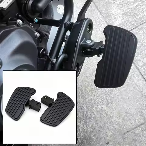 For CFMOTO 550CLC 550 CLC 450CLC 250CLC 450 CLC Motorcycle Accessories Front Footrest Billet Wide Fo