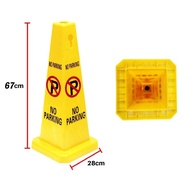 【COD】Thickened PP Plastic Road Cone No Parking Traffic Cone Safety Bar Warning Parking Lot Caution P