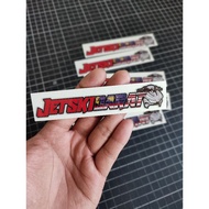 Jetski Darat Sticker Pantul Cahaya