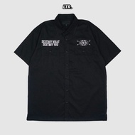 KEMEJA LTR711 Men's Short Sleeve Shirt DWDY Workshirt