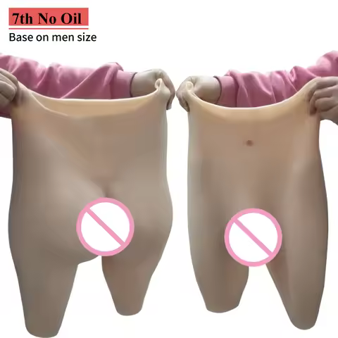 Eyung 7th Pussy Silicone Vagina Panties For Crossdresser Drag Queen Sissy Pussy Crossdress Underwear