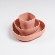 BenBen Minimalist Mpasi Set 1 (Suction Plate + Suction Bowl + Training Cup)