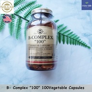 วิตามินบีรวม B-Complex 100 - 100 Vegetable Capsules - Solgar