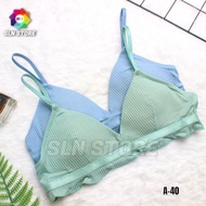 (3PCS) Bra ONLY Imported WOMEN'S BRA, NEW SOFT COLOR A40