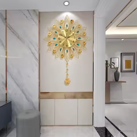 Modern Kitchen Wall Clocks Large Digital Art Mural Luxury Mechanism Aesthetic Clock Wall Design Relo
