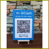 ➬ ❂ ➫ Big Gcash Qr Code Standee / 5.5x8 Qr Code Standee for shop