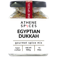 ATHENE SPICES EGYPTIAN DUKKAH Gourmet Sprinkle & Dip ǀ Seeds • Nuts • Spices ǀ Keto • Vegan ǀ Ethnic