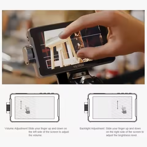 VILTROX DC-550 Pro Portable Monitor 5.5 Inch 1920x1080 4K Touch Screen Field 3D LUT HDMI Monitor for