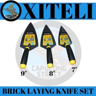 Capulong Street Xiteli Brick Laying Knife Set 7'' 8'' 9'' Kutsara pang Semento For Construction Use