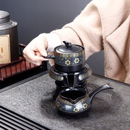 【ks1180.my】 Zisha Lazy People Tea Making Handy Tool Rotating Automatic Teapot Creative Tea Making To