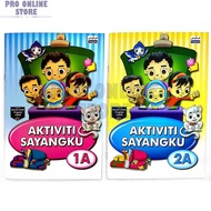 Buku Latihan Aktiviti Sayangku (Combo Buku 1A dan Buku 2A)