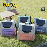 Foldable Adjustable Pet Backpack Carrier 7.5KG Dog Cat Travel Portable Bag