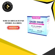 SURE-GUARD GAUZE PAD STERILE 4X4 (1BOX)