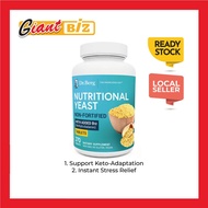 READY STOCKs Dr. Berg’s nutritional yeast NON-FORTIFIED with B12 Support Keto-Adaptation Instant Str