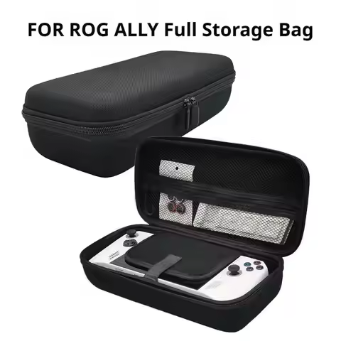 Travel Carrying Case For ROG Ally X Eva Hard Shell Shockproof Storage Bag Protective Bag Pouch For R