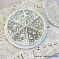 K9 stone Set mixed with super bright flat foot shapes Miia - TT121