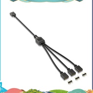 5V 3-Pin Extension Cable for Computer Motherboard Cable Connection Extension ARGB Splitter