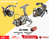 Reel Pancing DC1000 DC2000 DC3000 DC5000 Reel Pancing Spinning Fishing 13 Ball Bearing 5.2:1 Rasio Gear Reel Pancing DiaoDeLai