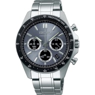Seiko Mens SBTR027 (SEIKO SELECTION) Round Watch Silver multi-hand Analog  Metal Band Mens