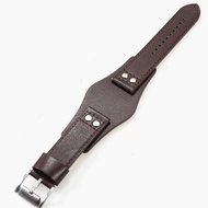Rivet Genuine Leather Watch Strap For Fossil Ch2564ch2565 Ch2891ch3051 Ch2890 22mm Men Black Tray Wa