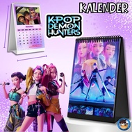 CALENDAR 2026 CALENDAR KPOP DEMON HUNTERS 2026 DESK CALENDAR/ HUNTRIX 2026
