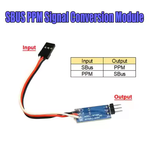 SBUS PPM PWM Decorder Signal Conversion Module Receiver Converter for FrSky RadioMaster ELRS Futaba 