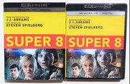 Super 8  J.J. Abrams 4K Ultra HD +Blu-Ray + Digital W/ Slipcover Sleeve