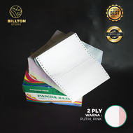 Kertas Komputer [ 1000 - 4000 SET ] Ukr. 95"x11" /2 ( 1-5 PLY BAGI 2 ) [ PANDA RAJA ] Continuous For