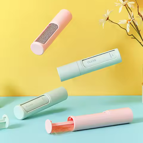 Hair Removal Tool Lint Roller Hair Remover Sticky Lint Roller Pet Hair Remover Dust Fuzz Fur for Tra