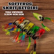 SOFT FROG DUCK 3.5CM 4CM 5CM CC LURE Soft Plastic Umpan Casting