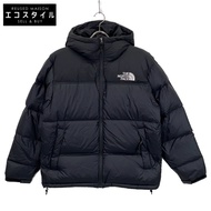 The North Face 黑色 ND92559 Nuptse 連帽羽絨外套 [二手]