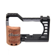 Sony A7C Cage with Wooden Rig Frame