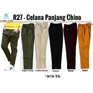 R27 Chino Long Pants for Children 1 Year 2 Years 3 Years 4 Years