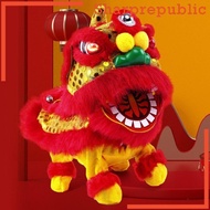 [Sharprepublic] Dance Toy Lunar New Year Gifts Shaking Head Lion Singing and