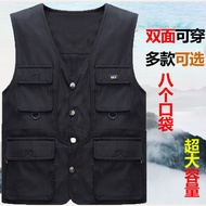 Men's Vest Overall Vest Multi-pocket Fishing Vest Photography Vest