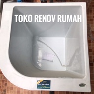 BAK AIR KAMAR MANDI/BAK MANDI DEWASA PLASTIK/BAK AIR SUDUT KAMAR MANDI