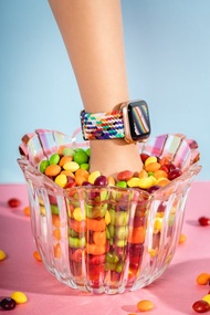 【最新Watch適配】Apple Watch Candy 編織尼龍錶帶(